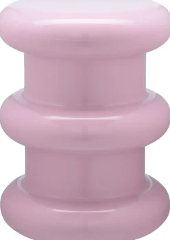 Tabouret Pilastro Plastique/ H 46 X O 35 Cm - By Ettore Sottsass - Kartell