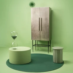 Tabouret Roman Plastique Vert / Plastique Laque - Pols Potten