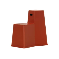 Tabouret Stool-Tool Plastique Rouge / Multifonction - Vitra