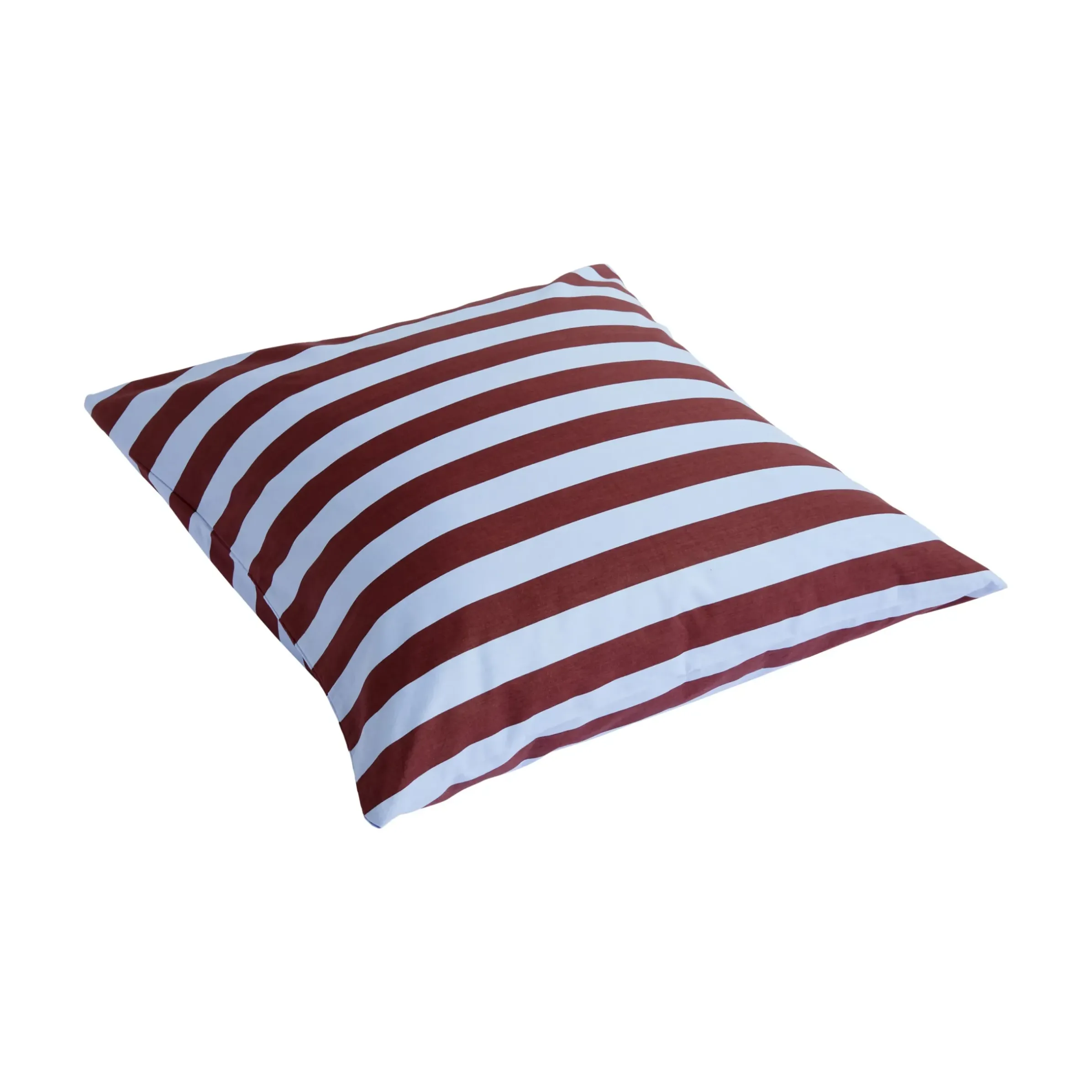 Taie D'Oreiller 65 X 65 Cm Ete Tissu Rouge Violet / Coton Oeko-Tex - Hay