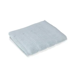 Tapis De Bain Bouclette Tissu Vert / 50 X 80 Cm - Coton Bio - Au Printemps Paris