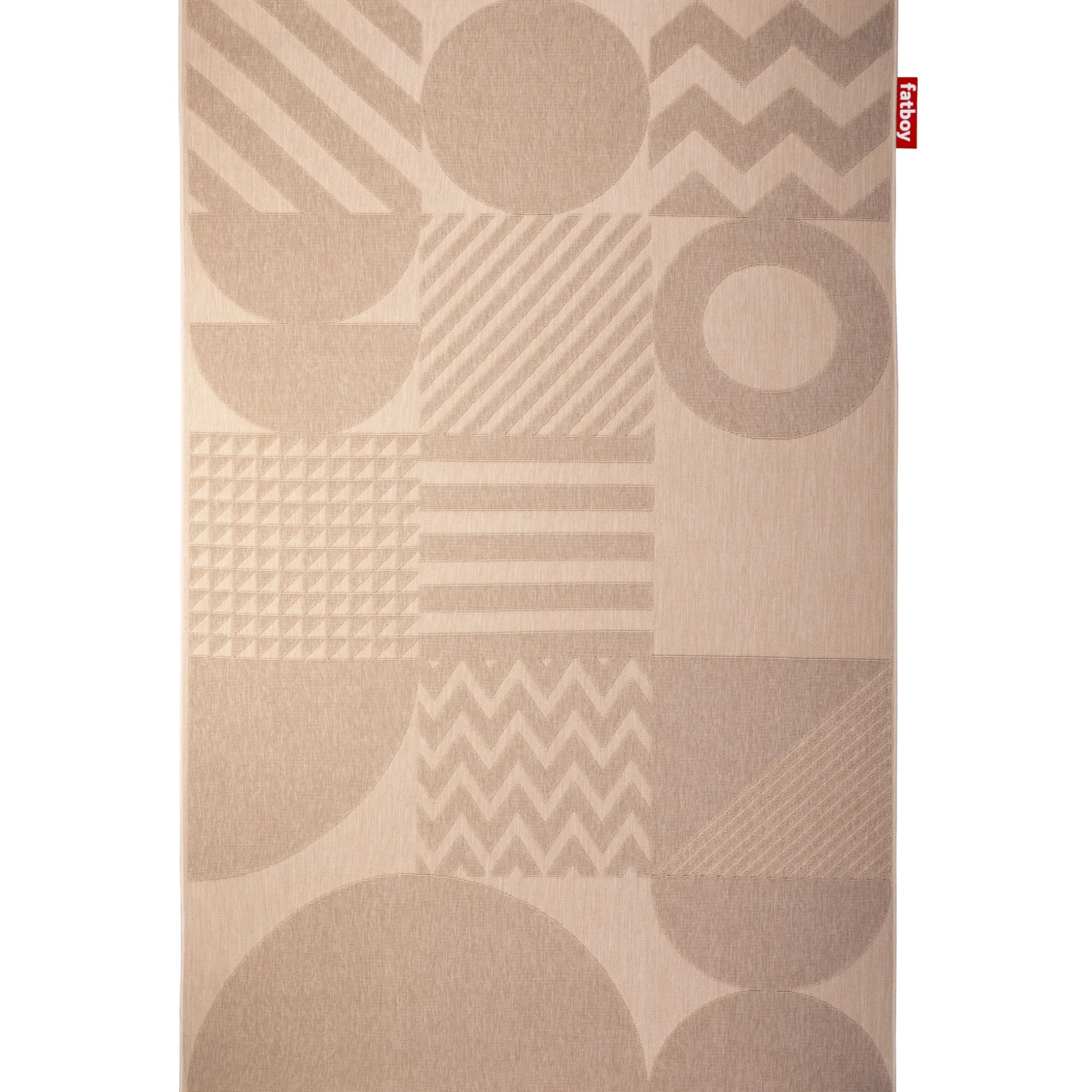 Tapis D'extérieur Carpretty Grand Pop Up Beige / 200 X 290 Cm - Polypropylene Tisse - Fatboy
