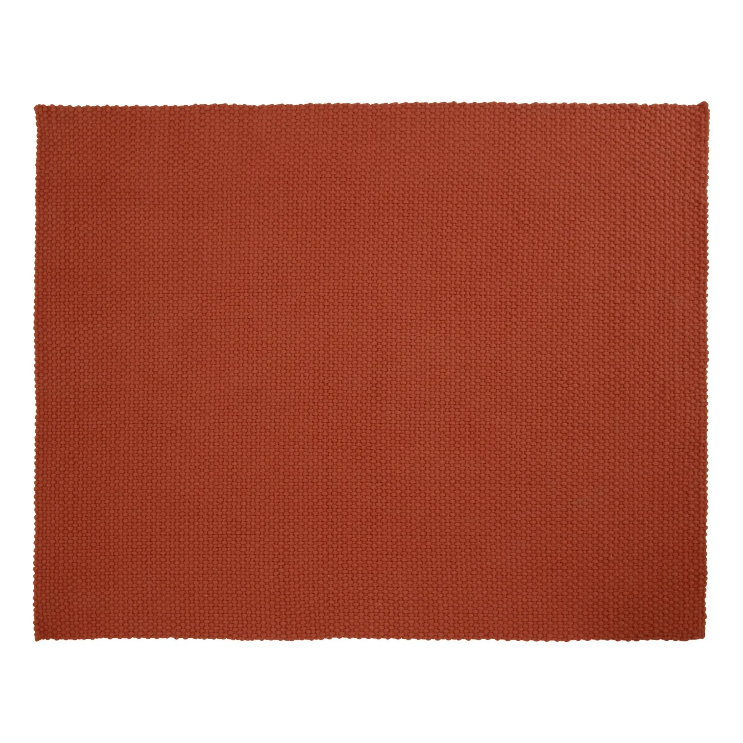 Tapis D'extérieur Rope Tissu Rouge / 200 X 250 Cm - Pet Recycle - Cinna