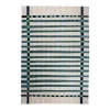 Tapis D'extérieur Vichy Plastique Bleu / 200 X 300 Cm - Fibre Plastique Recyclee - Maison Sarah Lavoine