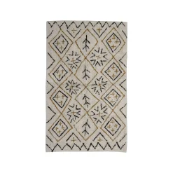 Tapis Jaida  Marron Beige / 150 X 90 Cm - Bloomingville