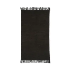 Tapis Melange  Marron / 60 X 100 Cm - Tisse Main - Ferm Living