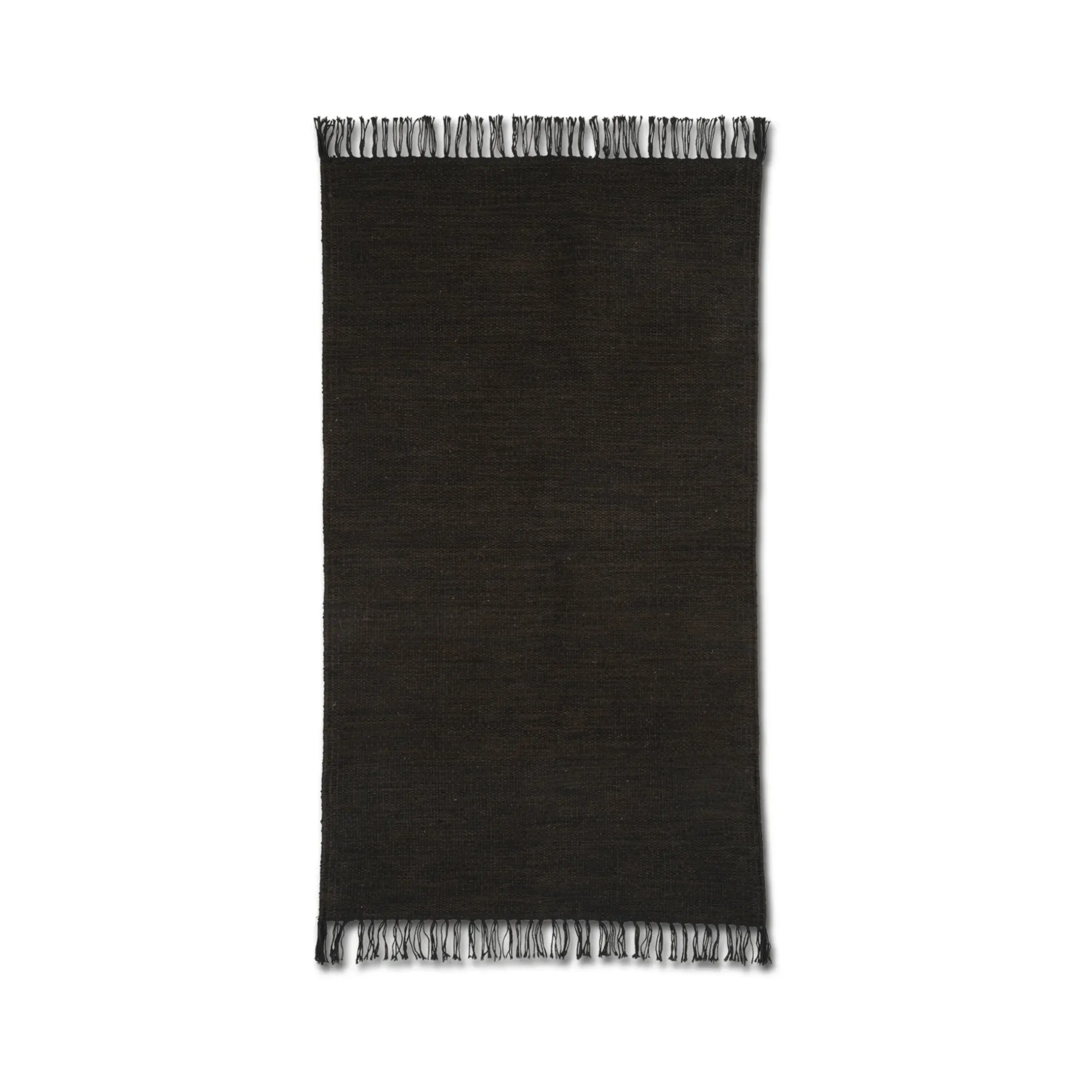 Tapis Melange Marron / 60 X 100 Cm - Tisse Main - Ferm Living