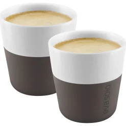 Tasse A Espresso  Ceramique Marron / Set De 2 - 80 Ml - Eva Solo