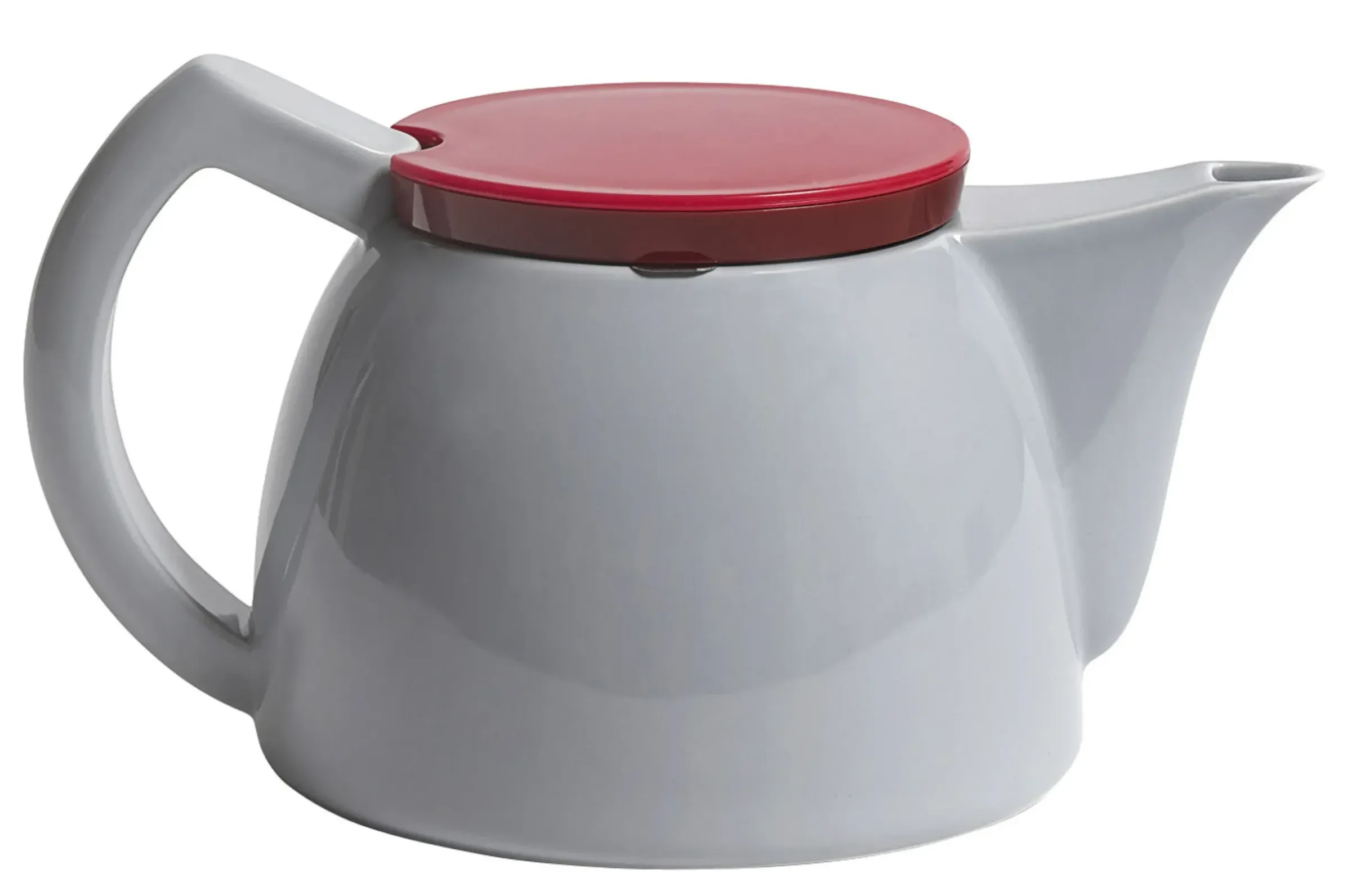 Theiere Ceramique Rouge Gris / 1 L - Avec Filtre A The - Hay