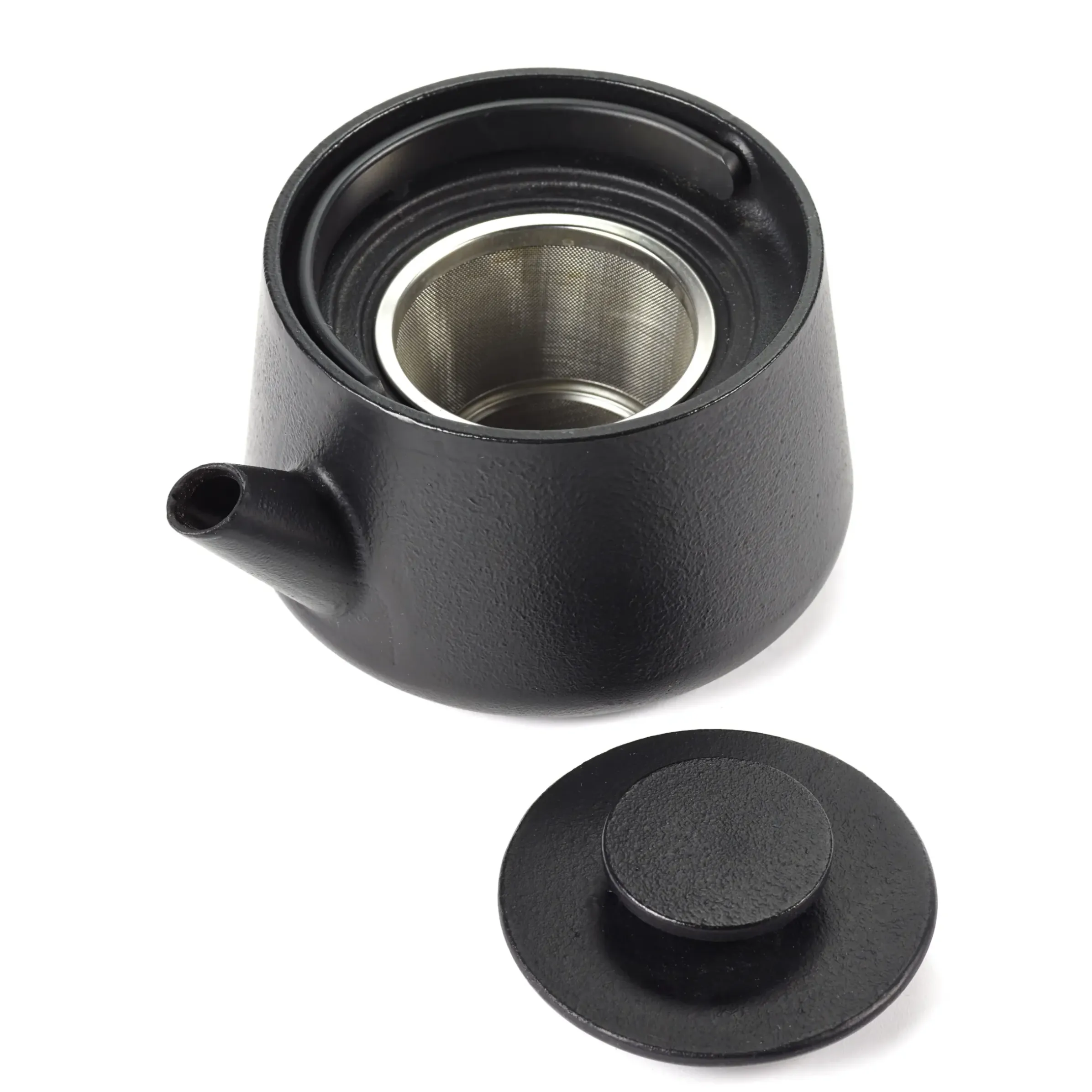 Theiere Inku Metal/ Fonte - 80 Cl / Filtre Acier Integre - Serax