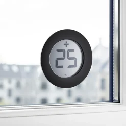 Thermometre Digital D'extérieur  Metal / Autocollant - Pour Fenetre - Eva Solo