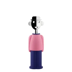 Tire-Bouchon Alessandro M. Plastique Bleu Rose / Colour Tales - Alessi