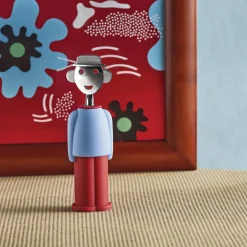 Tire-Bouchon Alessandro M. Plastique Bleu Rouge / Colour Tales - Alessi