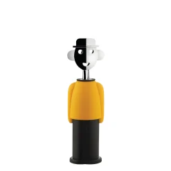 Tire-Bouchon Alessandro M. Plastique Jaune Noir / Colour Tales - Alessi