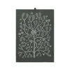 Torchon Mistletoe Tissu Vert / Coton Organique - 50 X 70 Cm - Ferm Living
