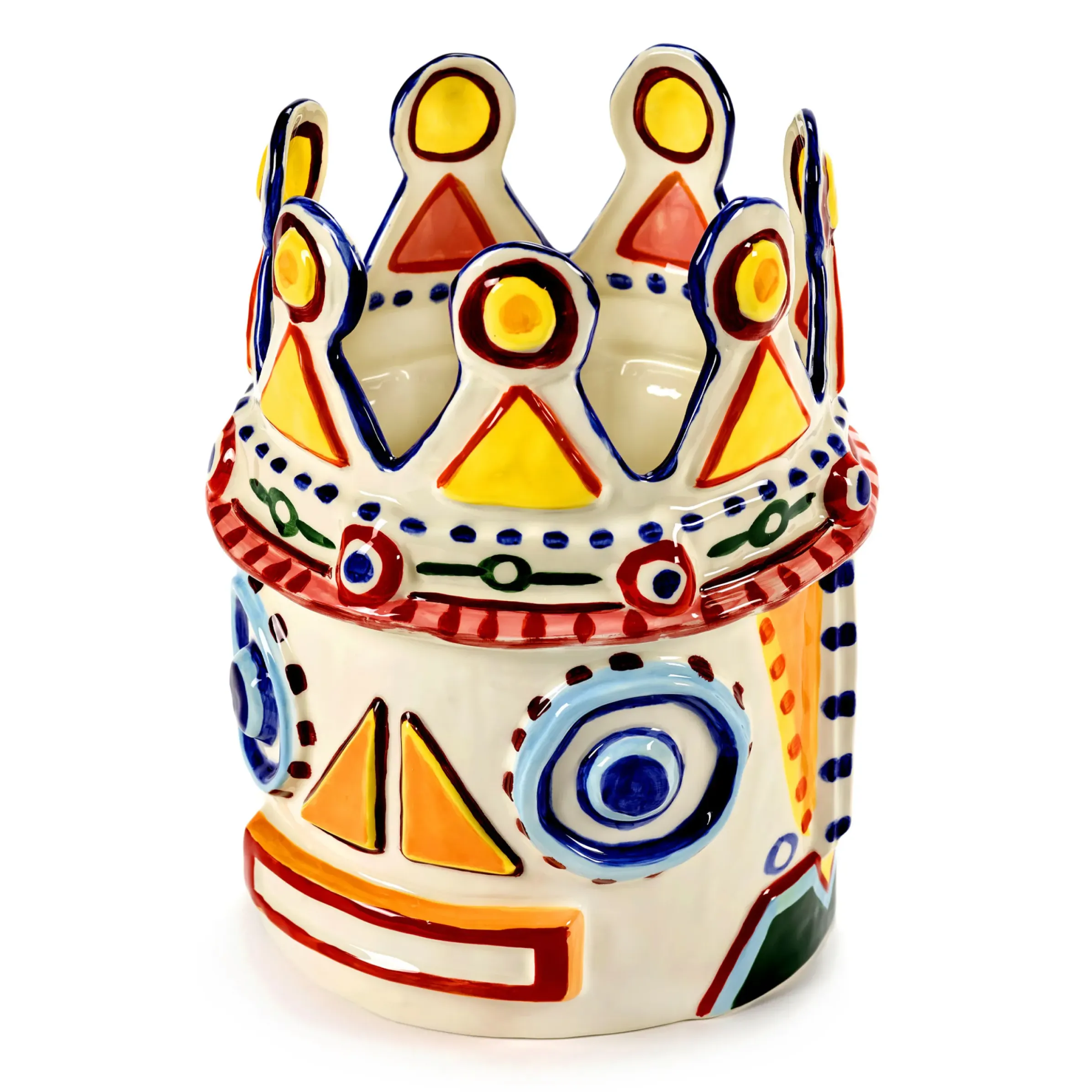 Vase Sicily 2 Ceramique / O 27 X H 34,5 Cm - Peint Main - Serax
