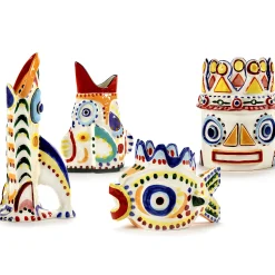 Vase Sicily 3 Ceramique / 26 X 17 X H 52 Cm - Peint Main - Serax