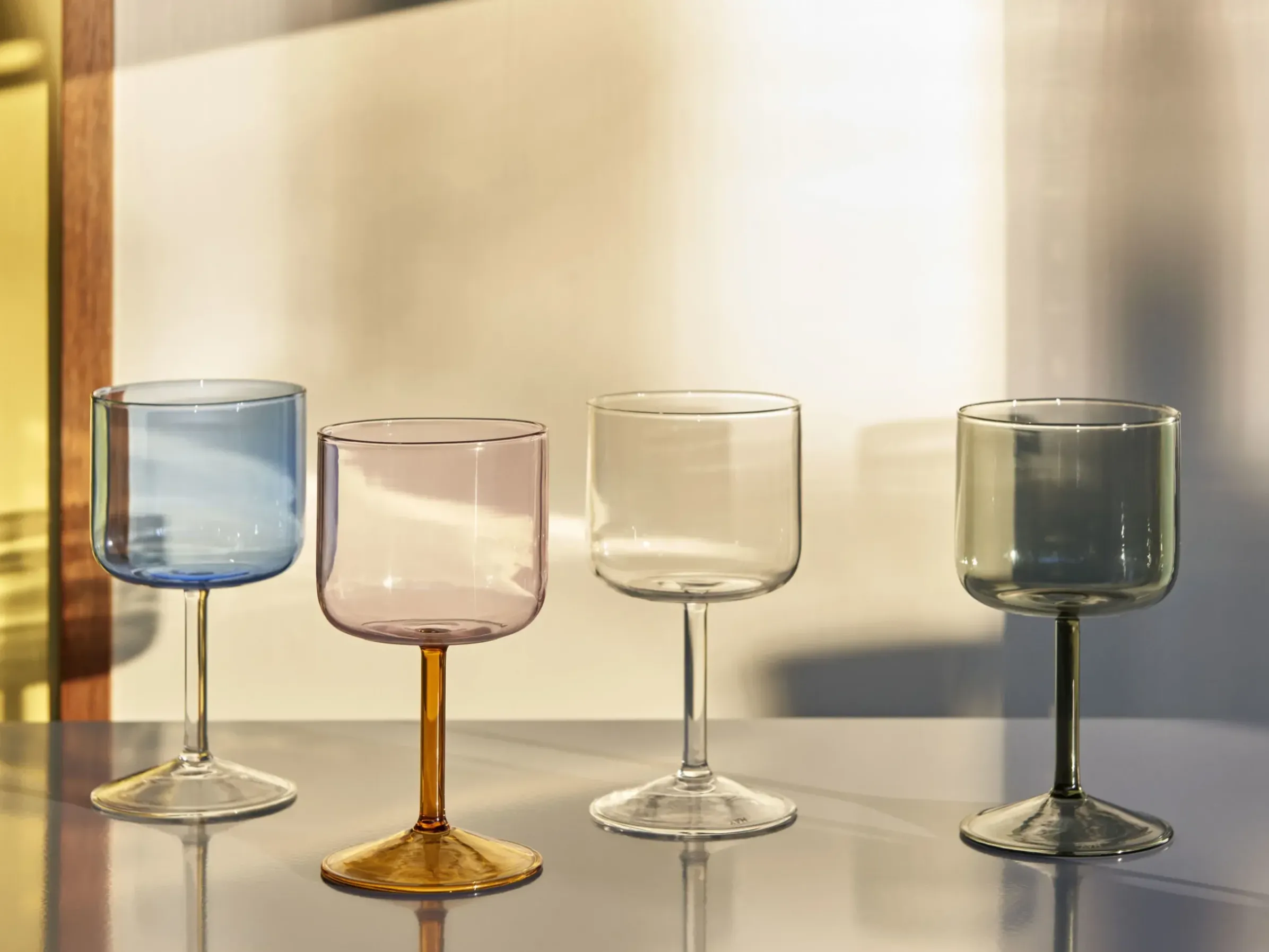 Verre A Vin Tint Verre Rose / Set De 2 - Hay